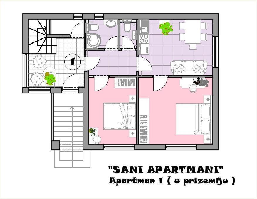 Sani Apartments Začretje Buitenkant foto